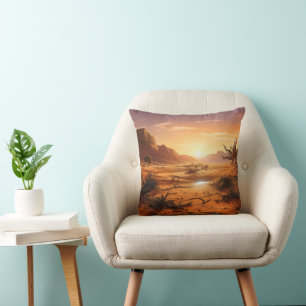 Sunset over Desert Cushion