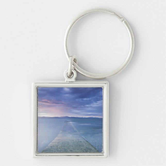 Sunset Over Dundalk Bay Key Ring (Front)