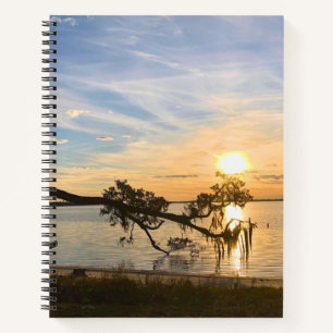 Sunset Over East Bay Notebook