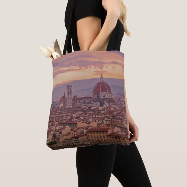 Sunset over Florence, Italy Tote Bag (Close Up)