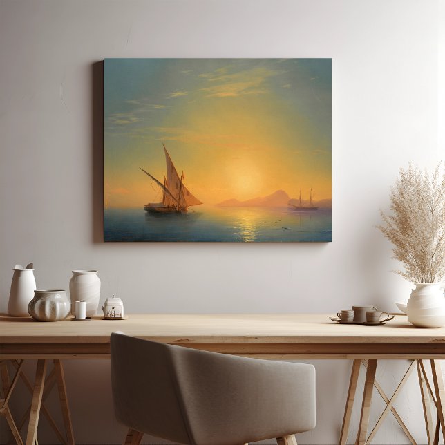 Sunset Over Ischia, Aivazovsky  Photo Print (Creator Uploaded)