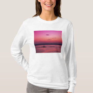 Sunset over Isle of Skye, from Mallaig, T-Shirt