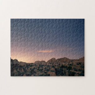 Sunset Over Joshua Tree National Park Jigsaw Puzzle