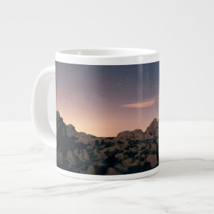 Sunset Over Joshua Tree National Park Large Coffee Mug