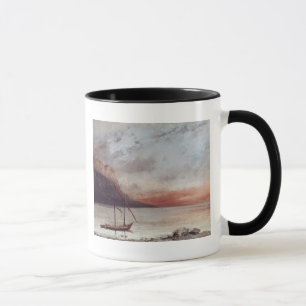 Sunset over Lake Leman, 1874 Mug