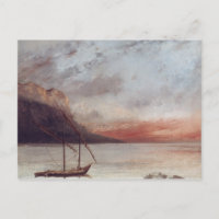 Sunset over Lake Leman, 1874