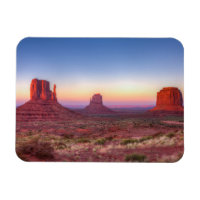 Sunset Over Monument Valley Arizona