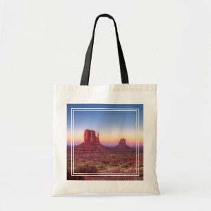 Sunset Over Monument Valley Arizona Tote Bag