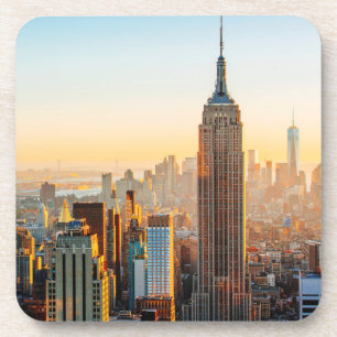 Sunset Over New York Coaster