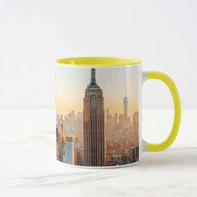 Sunset Over New York Mug (Right)