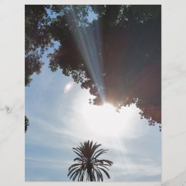 sunset over parkland (Front)