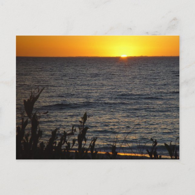 Sunset Over Rottnest Island Postcard (Front)