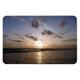 Sunset over the Arabic Sea Magnet