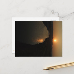 Sunset Over the Black River Postcard