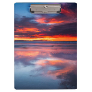 Sunset over the Channel Islands, CA Clipboard