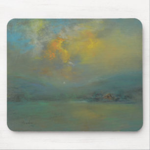 Sunset Over the Hills (by Glenn Cooper Henshaw) Mouse Pad