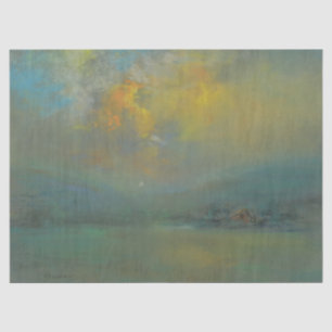 Sunset Over the Hills (by Glenn Cooper Henshaw) Tissue Paper
