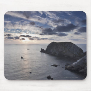 Sunset Over The Irish Coastline Mouse Pad
