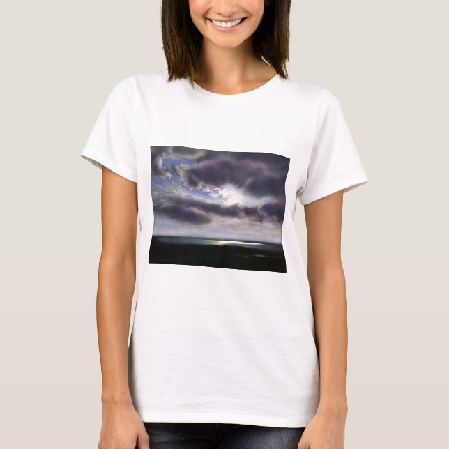 Sunset over the lake T-Shirt (Front)