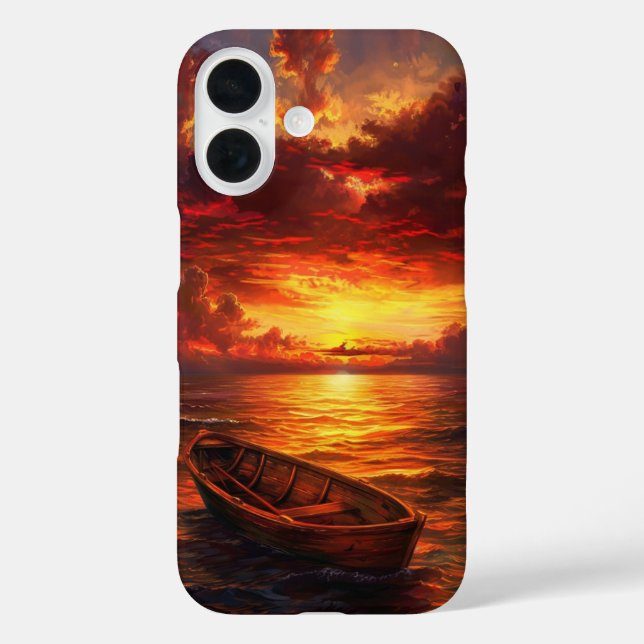 Sunset over the Ocean Case-Mate iPhone Case (Back)