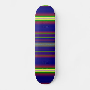 Sunset over the Ocean Fractal Skateboard