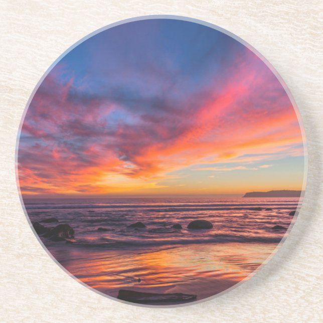 Sunset over the Pacific from Coronado 2 Coaster (Front)
