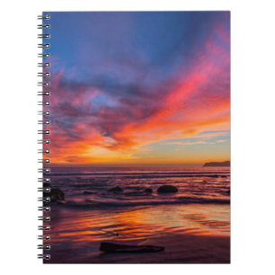 Sunset over the Pacific from Coronado 2 Notebook