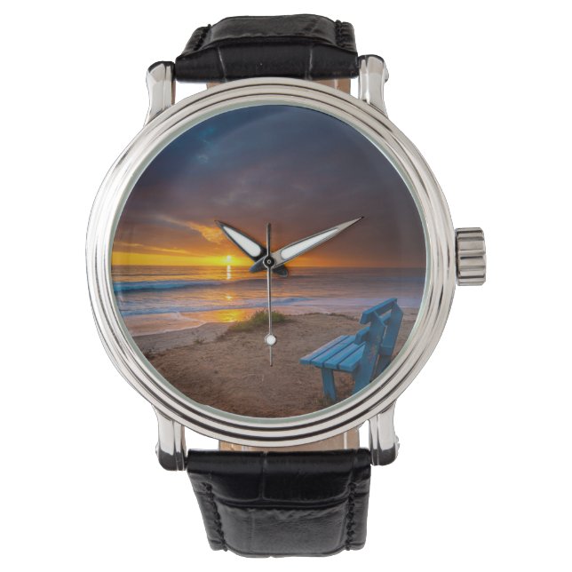 Sunset over the Pacific Ocean Watch (Front)