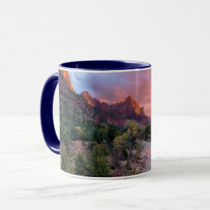 Sunset Over the Watchman Mug