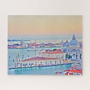 Sunset Over Venice, Italy Jigsaw Puzzle