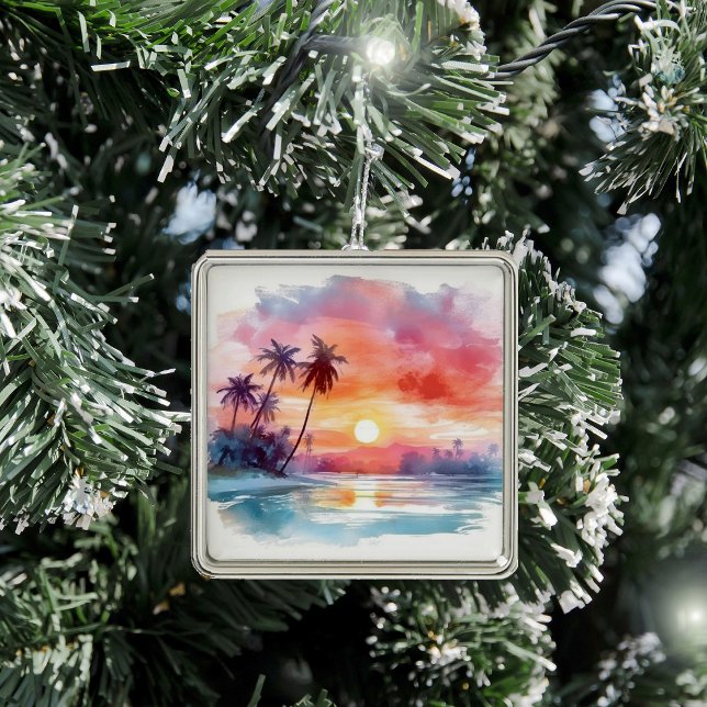 Sunset over Water AI Ornament  (Creator Uploaded)
