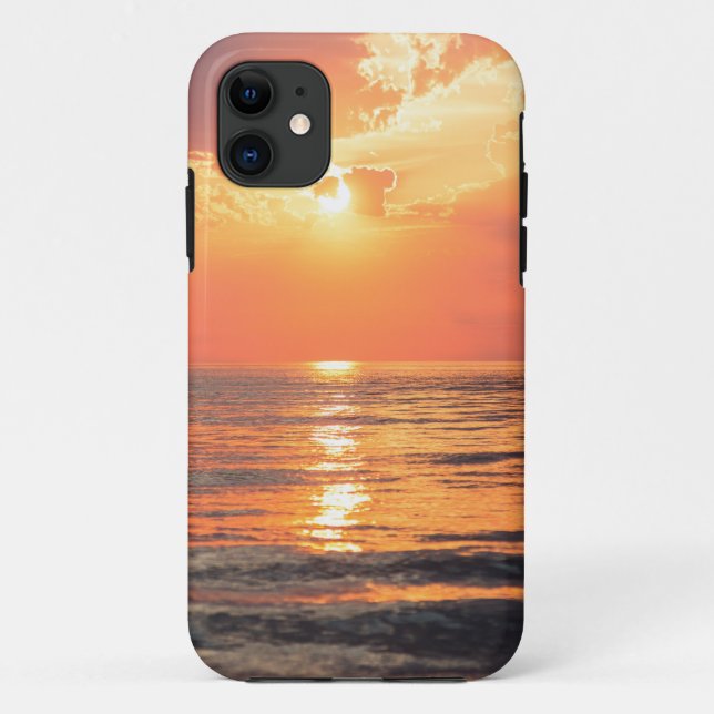 sunset over water Case-Mate iPhone case (Back)