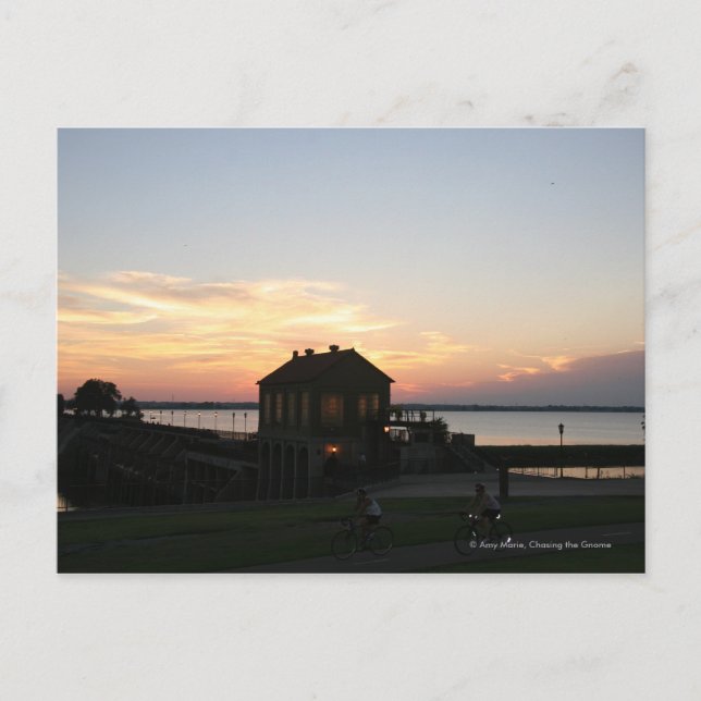 Sunset Overholser Postcard (Front)