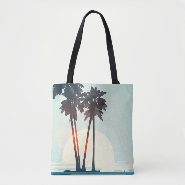 Sunset Palms Tote (Front)