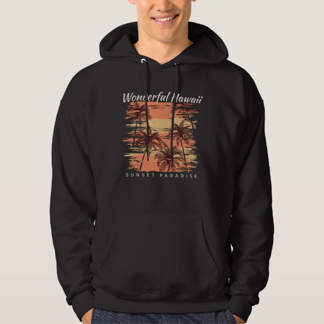 Sunset Paradise Hoodie (Front)
