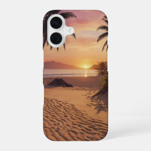 Sunset Paradise iPhone 16 Case