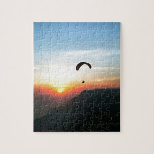 Sunset Paraglide Jigsaw Puzzle