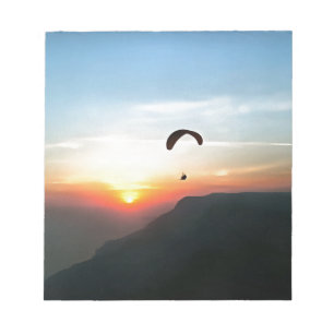 Sunset Paraglide Notepad