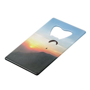 Sunset Paraglide Wanderlust Extreme Sports Art