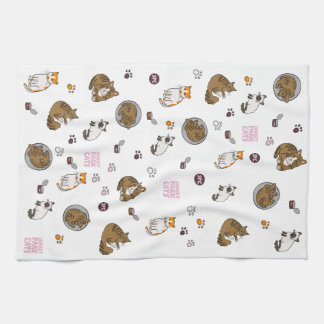Sunset Park Cats | Kitchen Towel | Tea Towel 