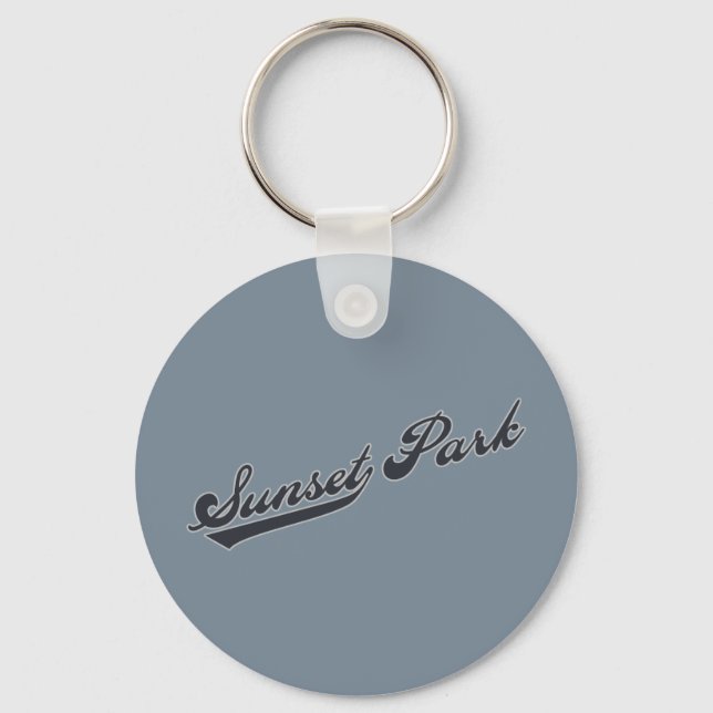 Sunset Park Key Ring (Front)