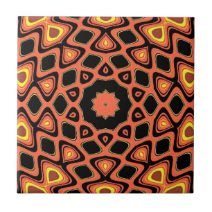 SUNSET PATTERN CERAMIC TILE
