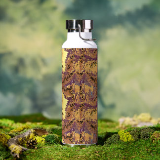 Sunset pattern water bottle
