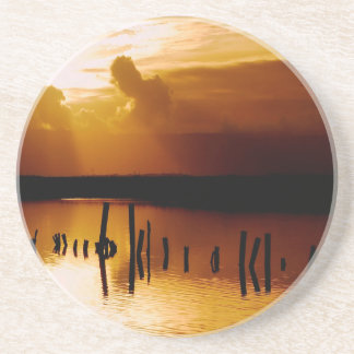 Sunset Peace And Harmony Coaster