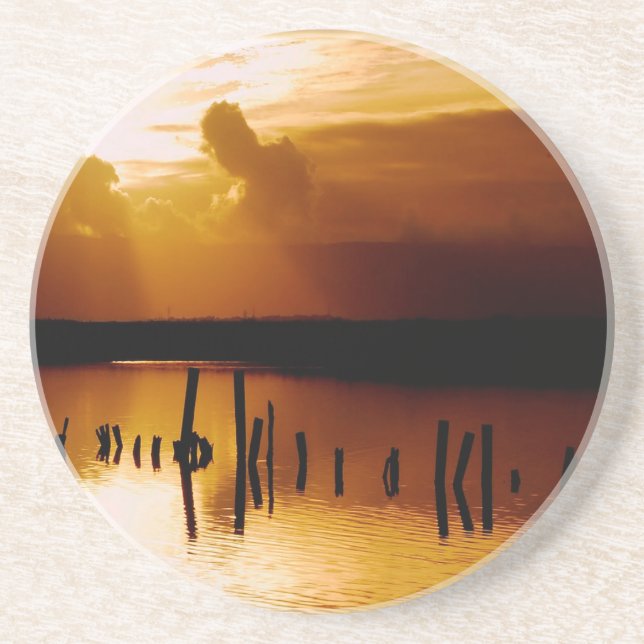 Sunset Peace And Harmony Coaster (Front)