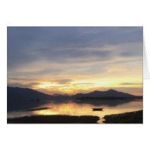 Sunset Photo Greeting Card