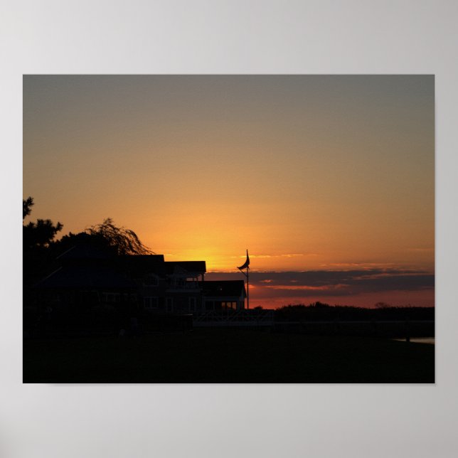 Sunset Photo Poster (Front)