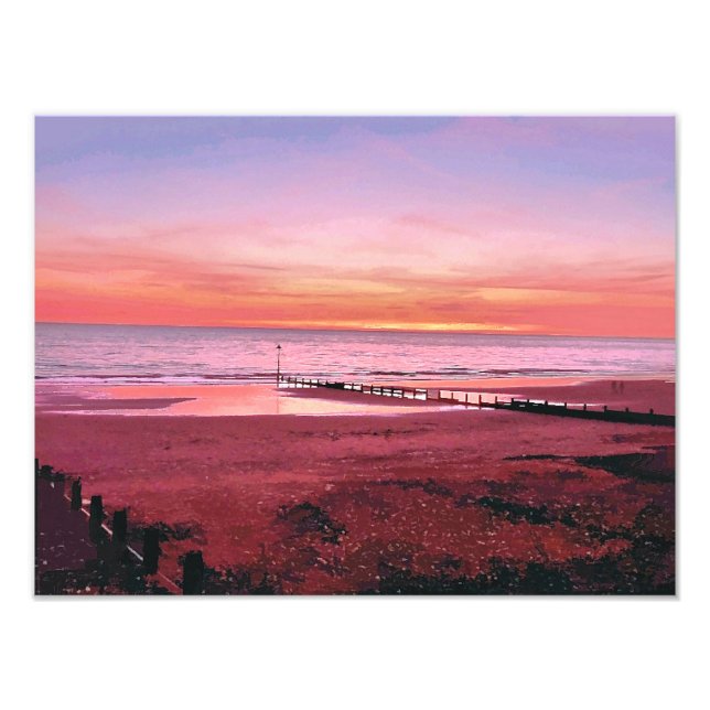 SUNSET PHOTO PRINT (Front)