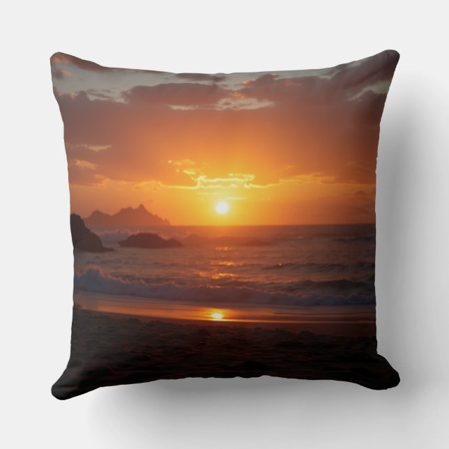 Sunset Pillow (Back)