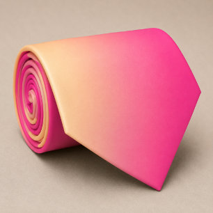 Sunset Pink Gradient Tie